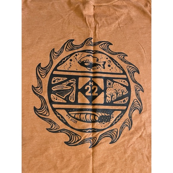 M22 Other - M22 Tee Shirt Michigan Nature Wheel 2XL *front Logo is A Tad Off Center See Pic